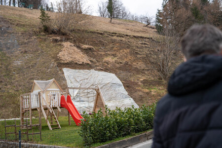 Ogled saniranih plazov v Košišah in izvajanje sanacije v Lanišah (35a)